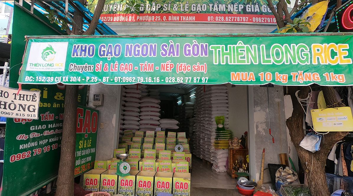 Đại lý gạo ngon giao gạo tận nhà huyện Củ Chi